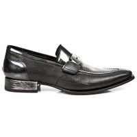  M.NW113-S11 CHAROL STUCO ACERO, BUFALO NEGRO, VIP1 GUM New Rock M.NW113-S11 -  