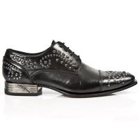Ботинки M.NW115-C4 NOMADA NEGRO VIP1 NEGRO SUELA ACERO TACON VIP ACE New Rock M.NW115-C4 - маленькая картинка