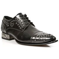 Ботинки M.NW115-C4 NOMADA NEGRO VIP1 NEGRO SUELA ACERO TACON VIP ACE New Rock M.NW115-C4 - маленькая картинка