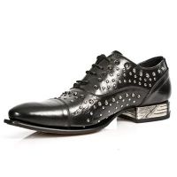 Ботинки M.NW116-C5 NOMADA NEGRO VIP1 NEGRO SUELA ACERO TACON VIP ACE New Rock M.NW116-C5 - маленькая картинка