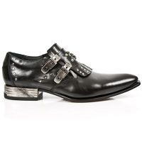 Туфли M.NW117-C3 NOMADA NEGRO VIP1 NEGRO SUELA ACERO TACON VIP ACE New Rock M.NW117-C3 - маленькая картинка