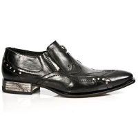 Ботинки M.NW118-C2 NOMADA NEGRO VIP1 NEGRO SUELA ACERO TACON VIP ACE New Rock M.NW118-C2 - маленькая картинка