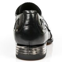 Ботинки M.NW119-C2 NOMADA NEGRO COCO PLATA ENVEJECIDO VIP1 NEGRO ACE New Rock M.NW119-C2 - маленькая картинка