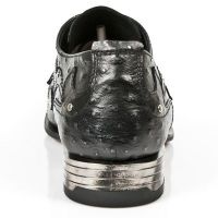 Ботинки M.NW119-C3 AVESTRUZ NEGRO ACERO VIP1 NEGRO SUELA AC T VIP AC New Rock M.NW119-C3 - маленькая картинка