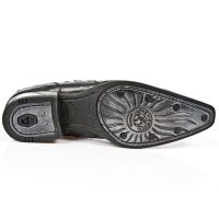 Ботинки M.NW119-C3 AVESTRUZ NEGRO ACERO VIP1 NEGRO SUELA AC T VIP AC New Rock M.NW119-C3 - маленькая картинка