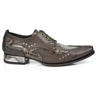 Ботинки M.NW119-C4 GALIA MARRON COCO ORO VIEJO RED VIP1 TAPA GUM New Rock M.NW119-C4 - маленькая картинка