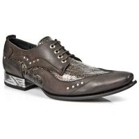 Ботинки M.NW119-C4 GALIA MARRON COCO ORO VIEJO RED VIP1 TAPA GUM New Rock M.NW119-C4 - маленькая картинка