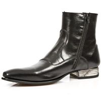 Ботинки M.NW121-C2 NOMADA NEGRO VIP1 NEGRO SUELA ACERO TACON VIP ACE New Rock M.NW121-C2 - маленькая картинка