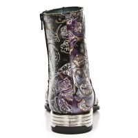 Ботинки M.NW121-C22 VINTAGE FLOWER LILA, VIP-1 GUM T.VIP ACERO GUM New Rock M.NW121-C22 - маленькая картинка