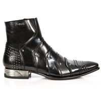 Ботинки M.NW122-C1 NOMADA NEGRO CHAROL STUCO ACERO VIP1 NEG ACERO New Rock M.NW122-C1 - маленькая картинка