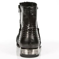 Ботинки M.NW122-C1 NOMADA NEGRO CHAROL STUCO ACERO VIP1 NEG ACERO New Rock M.NW122-C1 - маленькая картинка