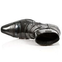 Ботинки M.NW122-C1 NOMADA NEGRO CHAROL STUCO ACERO VIP1 NEG ACERO New Rock M.NW122-C1 - маленькая картинка