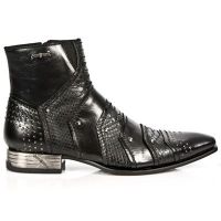 Ботинки M.NW122-C2 NOMADA NEGRO PITON NEGRO VIP1 NEGRO SUELA ACERO T New Rock M.NW122-C2 - маленькая картинка