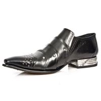 Ботинки M.NW123-C1 NOMADA NEGRO ITALI NEGRO VIP1 NEGRO SUELA ACERO V New Rock M.NW123-C1 - маленькая картинка