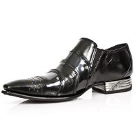 Ботинки M.NW123-C2 NOMADA NEGRO CHAROL STUCO ACERO VIP1 NEGRO T ACER New Rock M.NW123-C2 - маленькая картинка