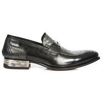Ботинки M.NW125-C2 SERPENTE MAKI ACERO ANTIK NEGRO ITALI NEG VIP1 NE New Rock M.NW125-C2 - маленькая картинка
