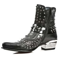 Ботинки M.NW132-C1 ITALI NEGRO ANTIK NEGRO DALLAS NEGRO TACON DALLAS New Rock M.NW132-C1 - маленькая картинка