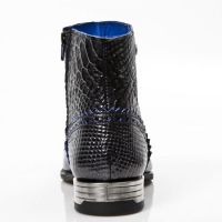 Ботинки M.NW133-C3 PITON NEGRO GRAFITO REVESS AZUL VIP1 GUM NEGRO TA New Rock M.NW133-C3 - маленькая картинка