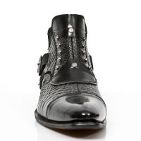 Ботинки M.NW135-C2 PULIK NEGRO PITON NEGRO ELASTICO NEG VIP1 GUM NEG New Rock M.NW135-C2 - маленькая картинка