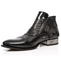 Ботинки M.NW135-C2 PULIK NEGRO PITON NEGRO ELASTICO NEG VIP1 GUM NEG New Rock M.NW135-C2 - маленькая картинка