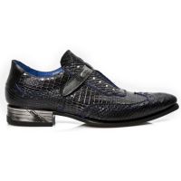 Ботинки M.NW137-C1 PITON NEGRO GRAFITO REVESS AZUL,COCO NEGRO GRAFIT New Rock M.NW137-C1 - маленькая картинка