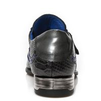 Ботинки M.NW137-C1 PITON NEGRO GRAFITO REVESS AZUL,COCO NEGRO GRAFIT New Rock M.NW137-C1 - маленькая картинка