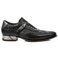  M.NW137-C3 PITON NEGRO VINTAGE FLOWER NEGRO PULIK ACERO ELAS New Rock M.NW137-C3 -  