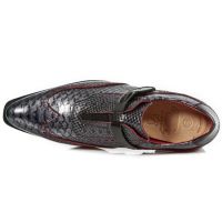 Ботинки M.NW137-R1 PITON NEGRO GRAFITO REVESS ROJO,COCO NEGRO GRAFIT New Rock M.NW137-R1 - маленькая картинка