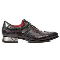 Ботинки M.NW138-C2 PITON NEGRO GRAFITO REVESS ROJO,COCO NEGRO GRAFIT New Rock M.NW138-C2 - маленькая картинка
