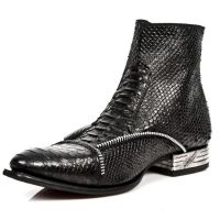 Ботинки M.NW140-C1 PITON NEGRO VIP1 GUM NEGRO TACON ACERO New Rock M.NW140-C1 - маленькая картинка
