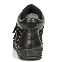 Ботинки M.PS007-C2 PULIK ACERO NOMADA NEGRO VELOUR NEGRO PISA NEGRO New Rock M.PS007-C2 - маленькая картинка