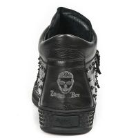 Ботинки M.PS007-Z1 NOMADA NEGRO, CON BORDADO, PISA NEGRO New Rock M.PS007-Z1 - маленькая картинка