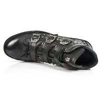 Ботинки M.PS007-Z1 NOMADA NEGRO, CON BORDADO, PISA NEGRO New Rock M.PS007-Z1 - маленькая картинка