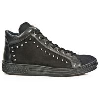 Ботинки M.PS011L-C1 LINO NEGRO NOMADA NEGRO PISA NEGRO New Rock M.PS011L-C1 - маленькая картинка