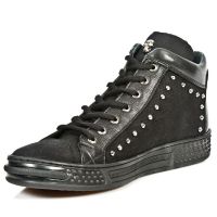 Ботинки M.PS011L-C1 LINO NEGRO NOMADA NEGRO PISA NEGRO New Rock M.PS011L-C1 - маленькая картинка