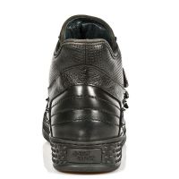 Ботинки M.PS012-C1 PULIK NEGRO BOX FUCSIA METAL ITALI NEGRO PISA NEG New Rock M.PS012-C1 - маленькая картинка