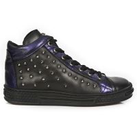 Ботинки M.PS021-C2 ITALI NEGRO BOX LILA METAL PISA NEGRO New Rock M.PS021-C2 - маленькая картинка