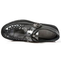Ботинки M.PS023-C1 ITALI NEGRO PULIK ACERO PISA NEGRO New Rock M.PS023-C1 - маленькая картинка