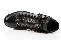 Ботинки M.PS026-S1 PITON LUX NEGRO NOMADA NEGRO PISA NEGRO New Rock M.PS026-S1 - маленькая картинка