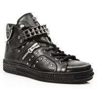 Ботинки M.PS287-C1 ITALI NEGRO NOMADA NEGRO PISA NEGRO New Rock M.PS287-C1 - маленькая картинка