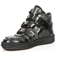 Ботинки M.PSX01-R1 ANTIK NEGRO PULIK ACERO PISA NEGRO New Rock M.PSX01-R1 - маленькая картинка