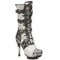 Сапоги M.PUNK001-C14 BOX PLANE COCO PELO BLANCO PL ACERO PUNK GAR C New Rock M.PUNK001-C14 - маленькая картинка