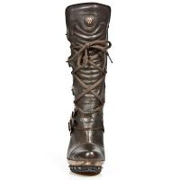 Сапоги M.PUNK001-C30 ARCILLA MARRON PLAT COBRE PUNK GARRAS T COBRA New Rock M.PUNK001-C30 - маленькая картинка