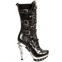 Сапоги M.PUNK001-C50 NOMADA NEGRO PLATAF ACERO PUNK PIRAMID T RECIC New Rock M.PUNK001-C50 - маленькая картинка