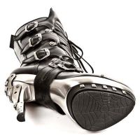 Сапоги M.PUNK001-C50 NOMADA NEGRO PLATAF ACERO PUNK PIRAMID T RECIC New Rock M.PUNK001-C50 - маленькая картинка