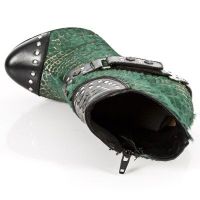Ботинки M.PUNK003-C9 NOMADA NEGRO PELO COCO VERDE PL ACERO PUNK RECI New Rock M.PUNK003-C9 - маленькая картинка