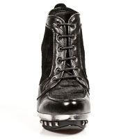 Ботильоны M.PUNK006-C8 NOMADA NEGRO POTRO PELO NEGRO PL PUNK RECICLE New Rock M.PUNK006-C8 - маленькая картинка