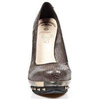  M.PUNK012-C11 PITON PLISADO MARR ORO PIEL V MARR PL ORO COBR New Rock M.PUNK012-C11 -  