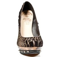 Туфли M.PUNK012-C18 PELO TORTUGA MARRGON PL COBRE PUNK GAR COBRE New Rock M.PUNK012-C18 - маленькая картинка