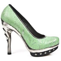  M.PUNK012-C9 PITON PLISADO MENTA ACERO PIEL VIVO NEG PL PUNK - 